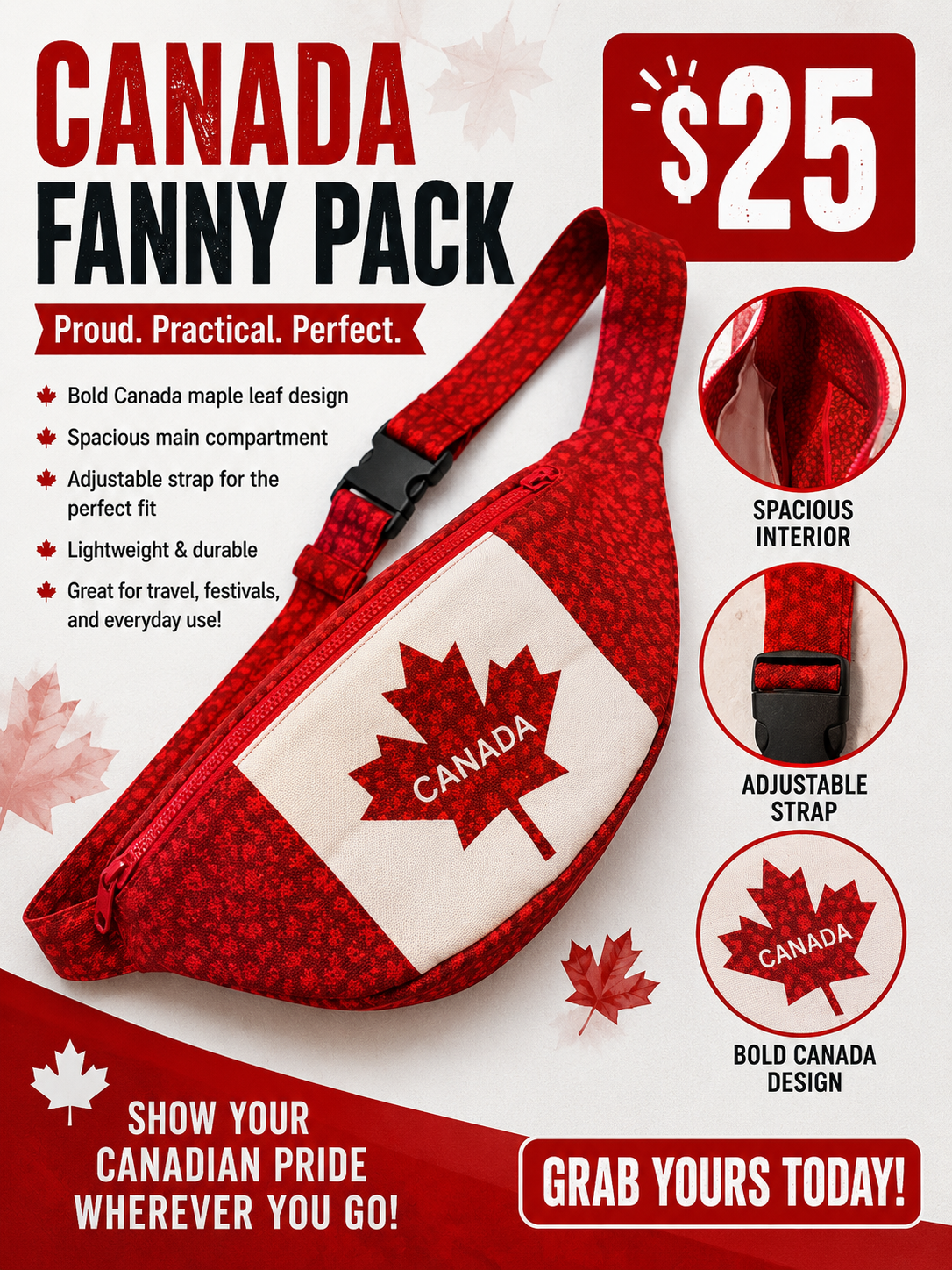 Canada Fanny Pack