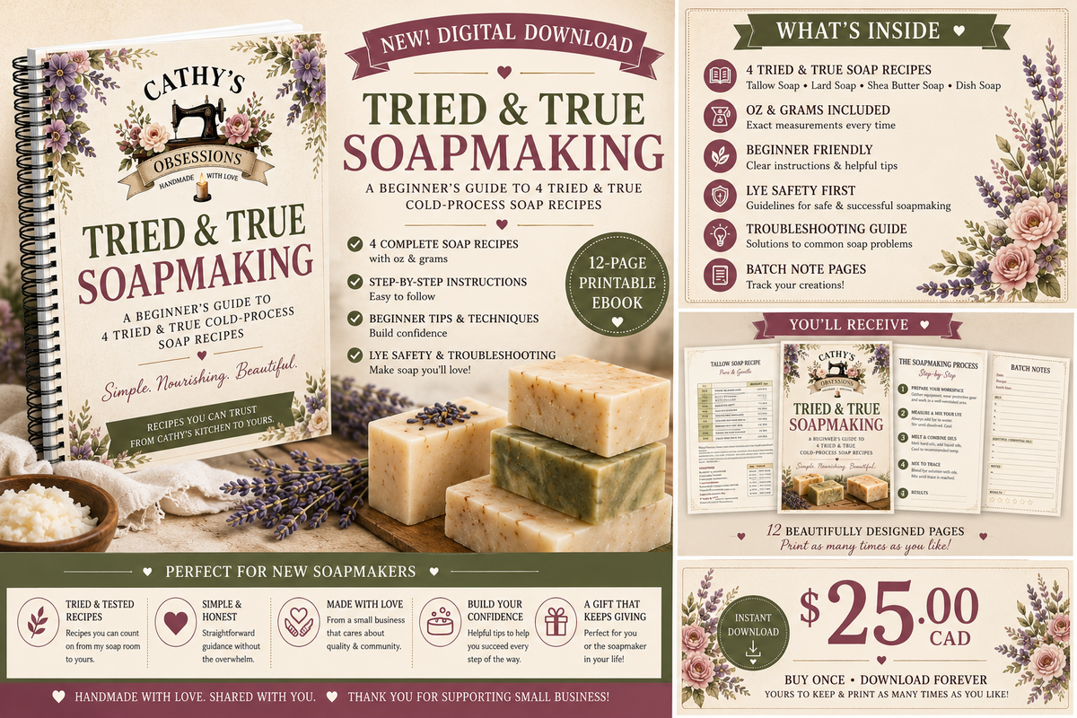 Tried & True Soap Making EBook