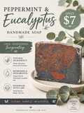 Peppermint & Eucalyptus Handmade Soap