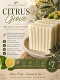 Citrus Grove 100% Olive Oil Castile Soap