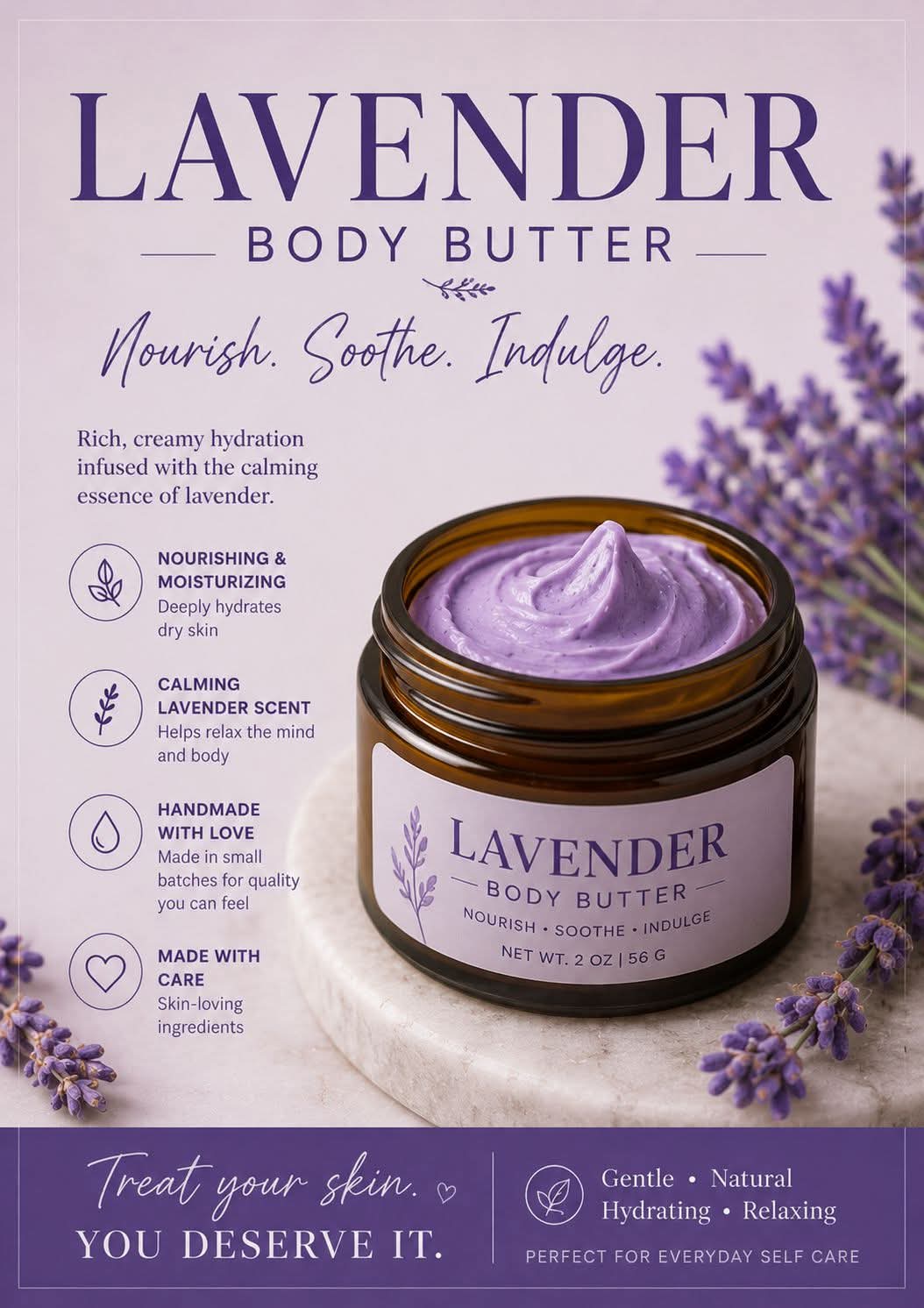 Lavender Scented Body Butter