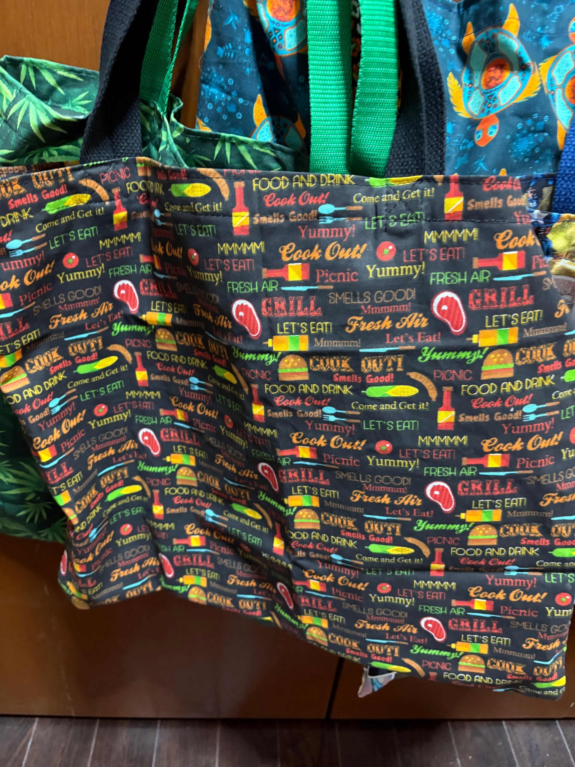 BBQ & Cookout Cotton Tote Bag
