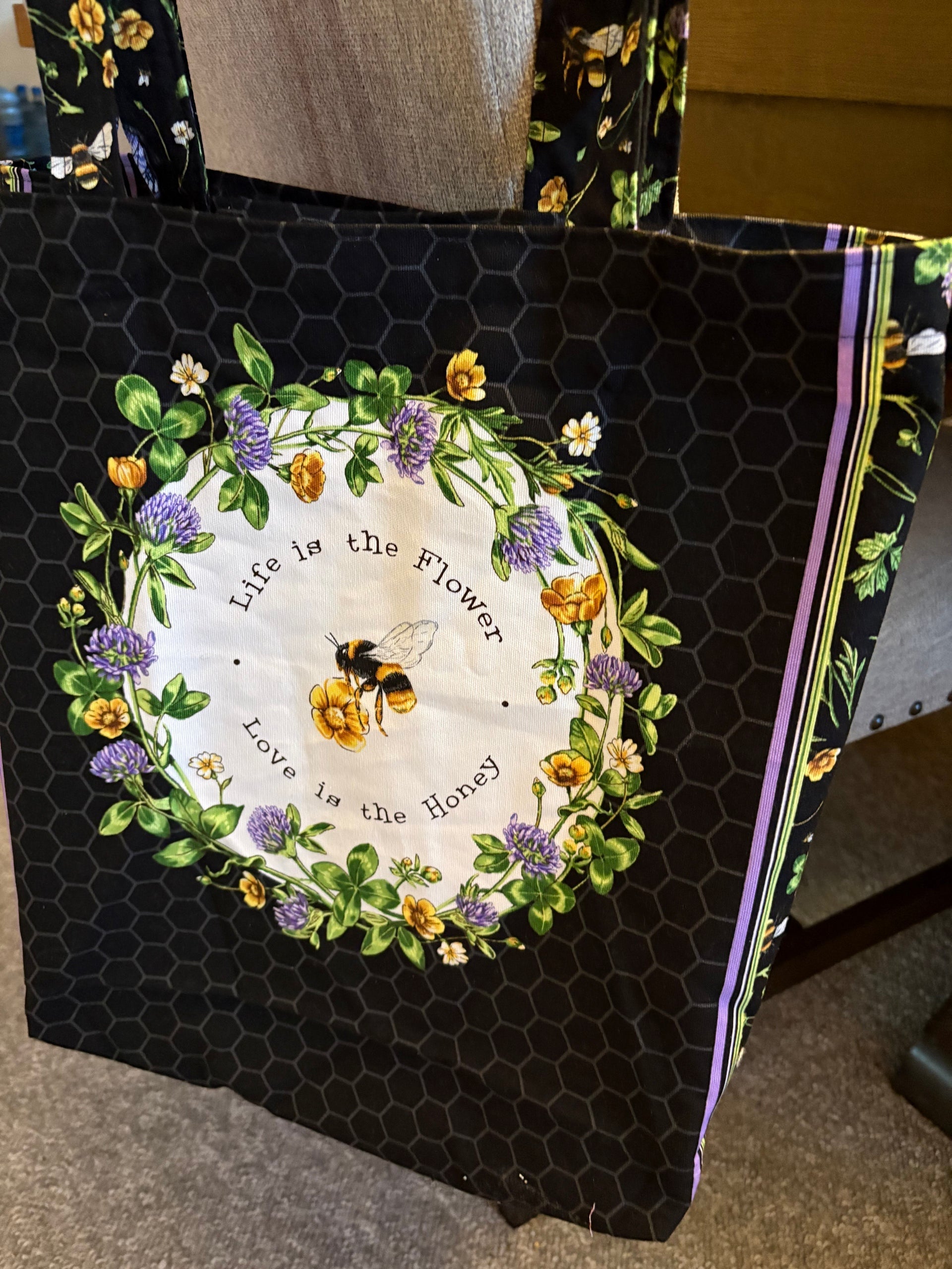 Life is the Flower Tote Bag