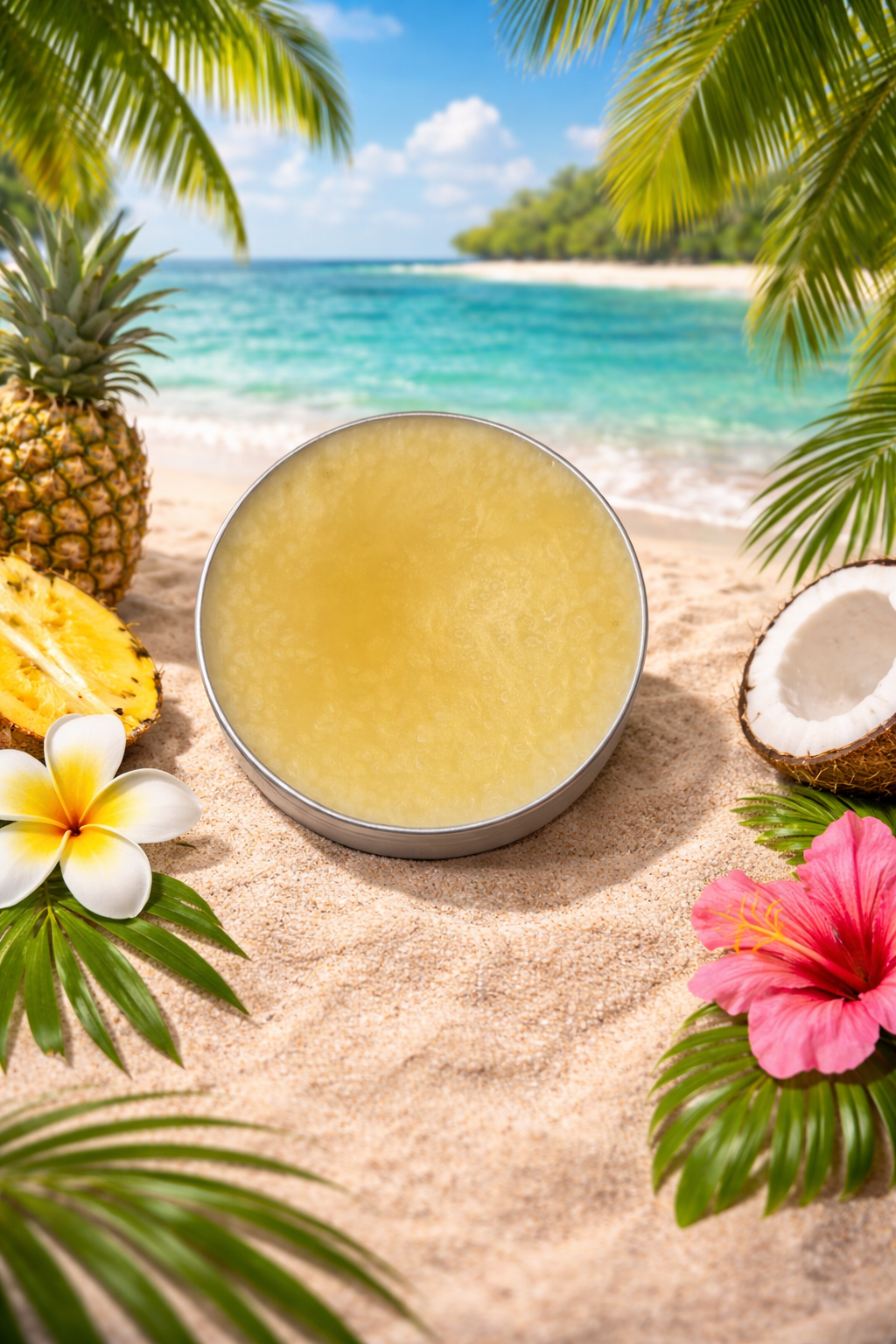 Tallow Lip Balm Pineapple flavored
