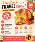 Travel Bag + Soap Bag Combo