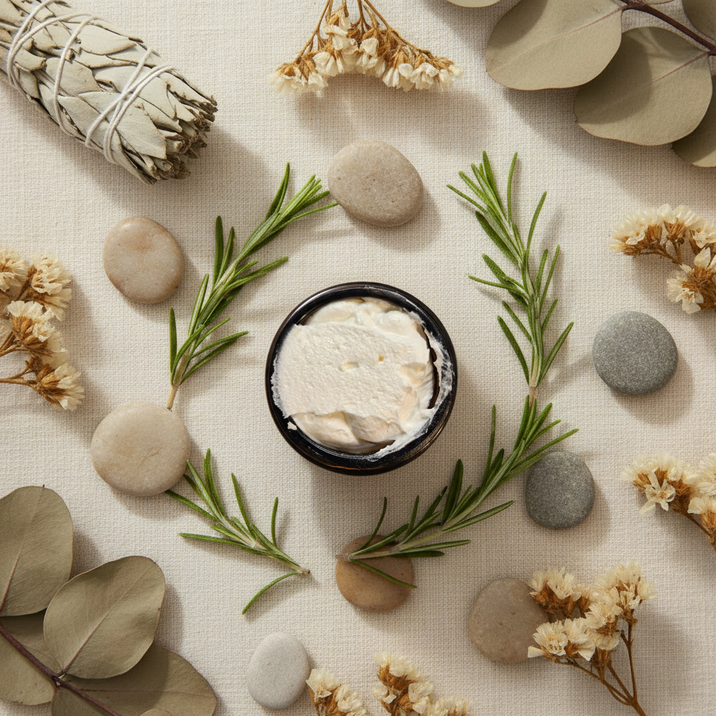 Whipped Tallow Rosemary Foot Butter
